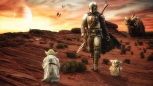 mandalorian disney plus twitter bebe yoda star wars