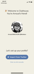 clubhouse comment inscrire avoir invitation