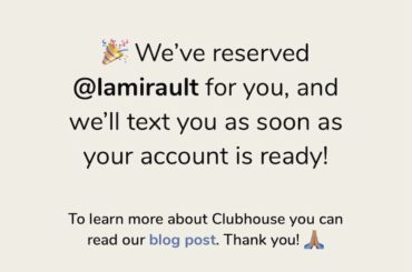 Clubhouse : comment créer un compte et obtenir une invitation ouvrir compte invitation clubhouse